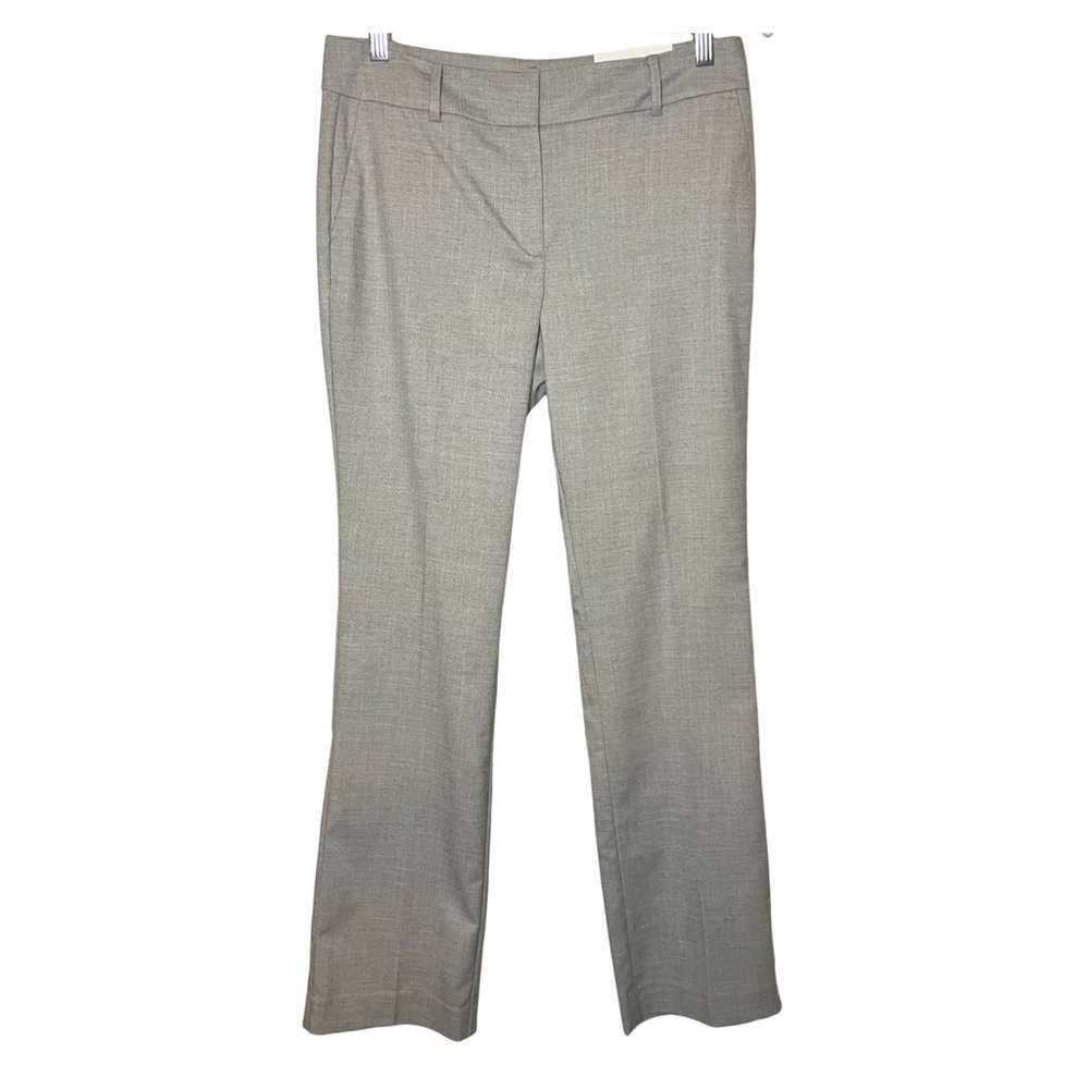 NWT Ann Taylor Factory Dress Pants Straight Cut, Light Gray, Size 6, Work Office